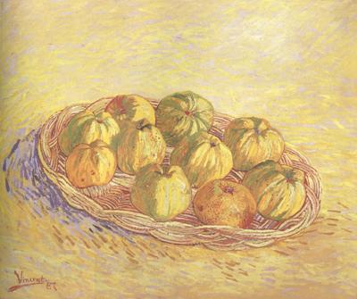 Vincent Van Gogh Still life wtih Basket of Apples (nn04) China oil painting art
